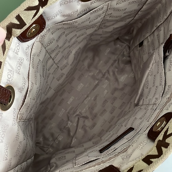 Michael Kors Canvas Tote - Picture 5 of 5